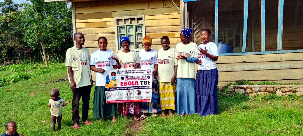 Sensibilisation aux mesures barrières contre Ebola